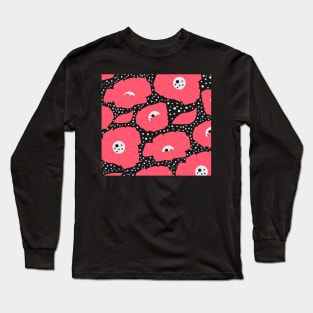 Poppies and dots Long Sleeve T-Shirt